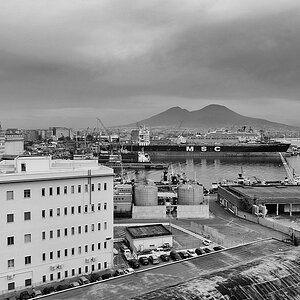 Hafen von Neapel mit Vesuv 037 DxO  v