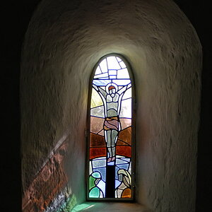 Bornholm, Kirchenfenster