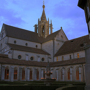 Osternacht Kloster Bebenhausen: KLosterkirche HDR