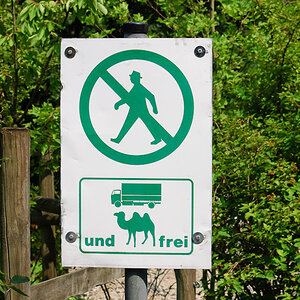 Durchgang verboten....