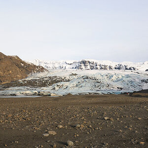 Gletscher Solheimajökull 1