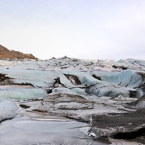 Gletscher Solheimajökull 3