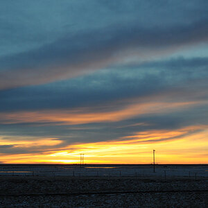 Sunset Hvolsvöllur