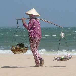Justitia am Strand