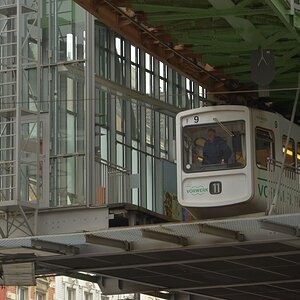 Schwebebahn Wendepunkt Vohwinkel