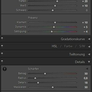 Standardeinstellungen V3