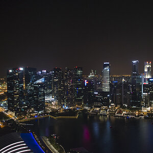 Marina Bay Resort at night