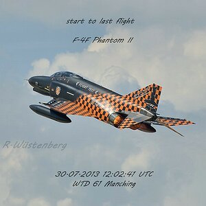 last flight F-4F in germany Bild 1