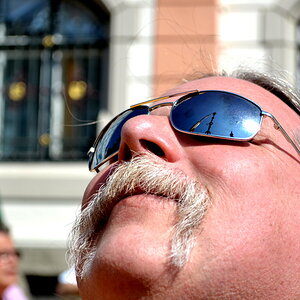 Reflexion Sonnenbrille