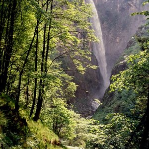 Bergschlucht in Tirol