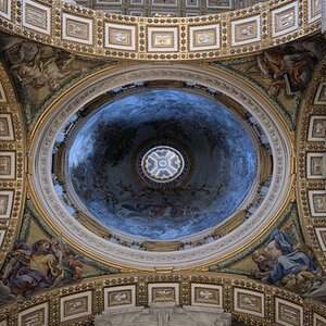 s169 Petersdom Decke 1349  1