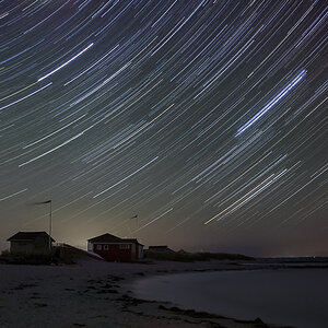 Startrails Marstal