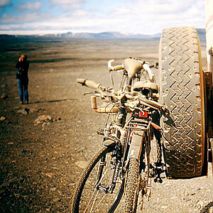 Island 2001 Fahrradtransport