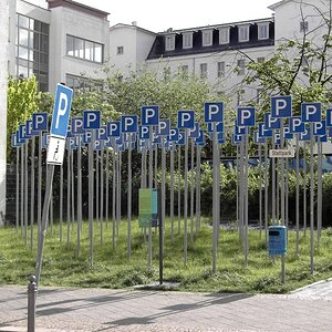 Schilderwald als Stadtpark
