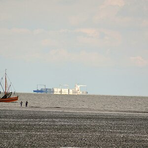 Schillig bei Ebbe