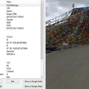 Exif Tag Garmin