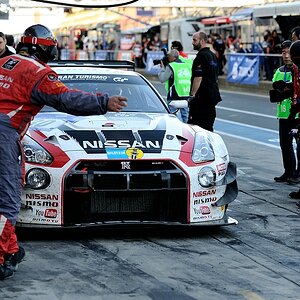 Nissan GTR Boxenstopp