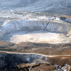 Nissyros, Krater in der Caldera