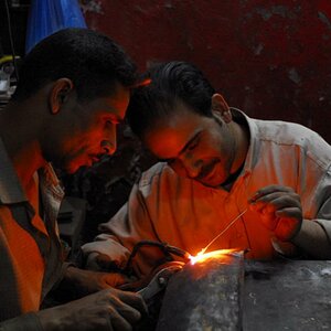 Handwerker auf dem Basar von Kairo (2)