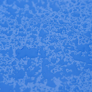 Blau minimalistisch