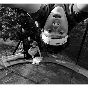 Salto mit Kamera