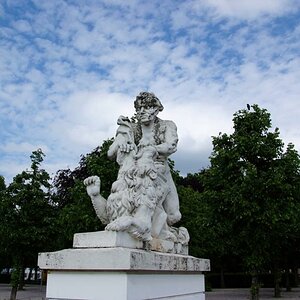 Statue Schlossplatz Karlsruhe