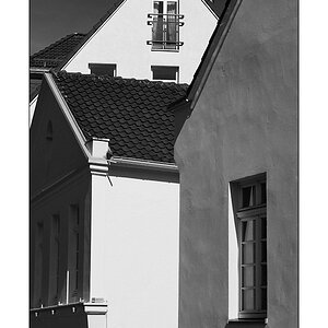 Fenster in der Innenstadt