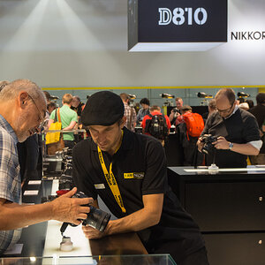 Messestand Nikon