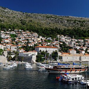 TS7 Mein Schiff 3 Dubrovnik v Hafenblick