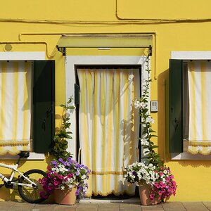 Gelbes Haus auf Burano