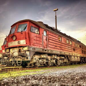 Ludmilla der Reichsbahn im harten Einsatz...