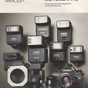 Minolta flash