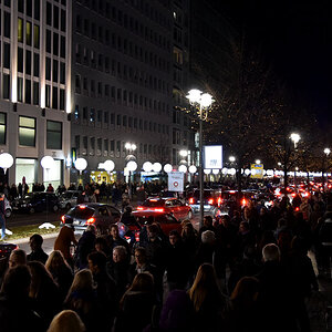 Lichtgrenze, 25 Jahre Berliner Mauer