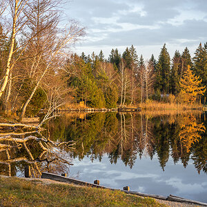 Herbstabend am Kirchsee
