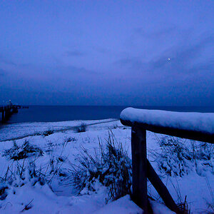 Blaue Stunde in Zinnowitz