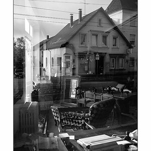 Schaufensterspiegelung