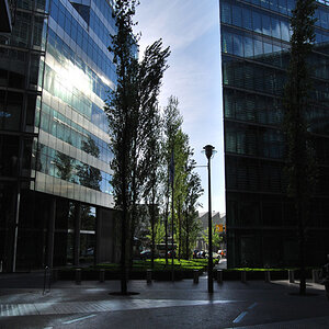 Hinterm Sony Center