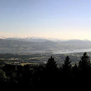 Bachtel richtung Zürichsee