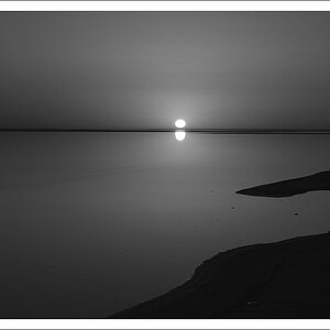 Sonnenaufgang am Chott el Djerid