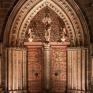 Marburg Elisabeth church entry