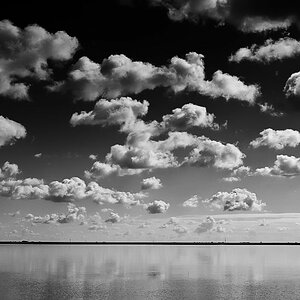 Clouds over the North Sea