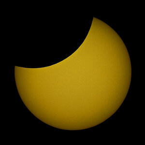 Bild 10, 11° 26´ 54", ISO 100, 1/1250",

Nikon D610 am Celestron C8 Ultima PEC, Baader "AstroSolar" - Sonnenfilterfolie, SVA mit Kabelfernauslöser;