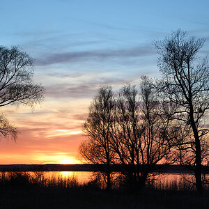 Zecherin, Sonnenuntergang