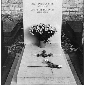 Simone de Beauvoir et Jean-Paul Sartre