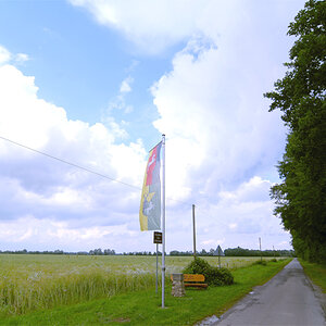 Der Mittelpunkt von Niedersachsen.

Hoyerhagen ist der geographische Mittelpunkt und das drittgrößte Dorf Niedersachsens. Die Ausmessung erfolgte 2001