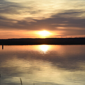 Bruecke Anklam Sunset, 2