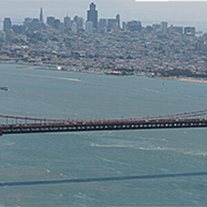 Panorama Golden gate