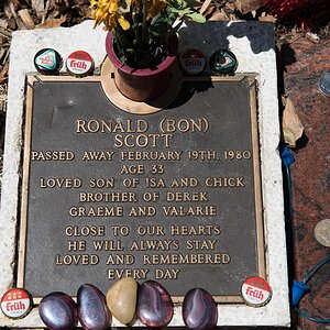 Bon Scott Plate
