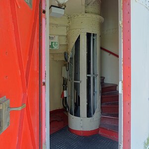 der Eingang in den Treppenturm.