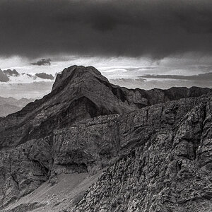 Scan vom Kodak Tri-X Negativ. Entwickelt in Rodinal.

Bild zeigt den Alpstein in der Ostschweiz